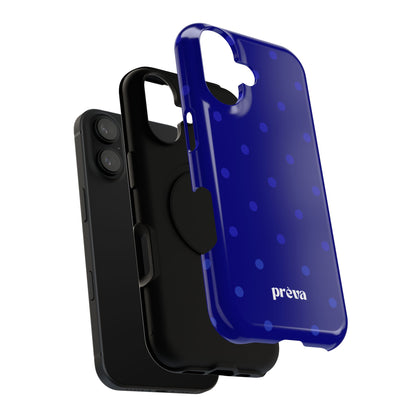 Dark Blue Polka Dots Phone Case