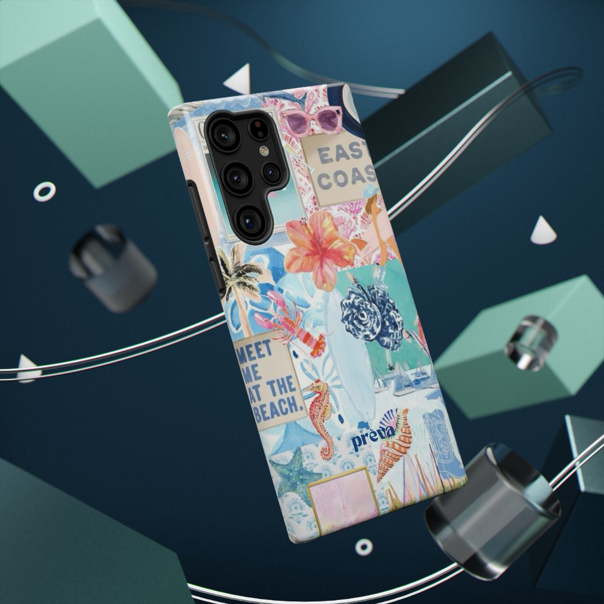 East Coast Collage Phone Case