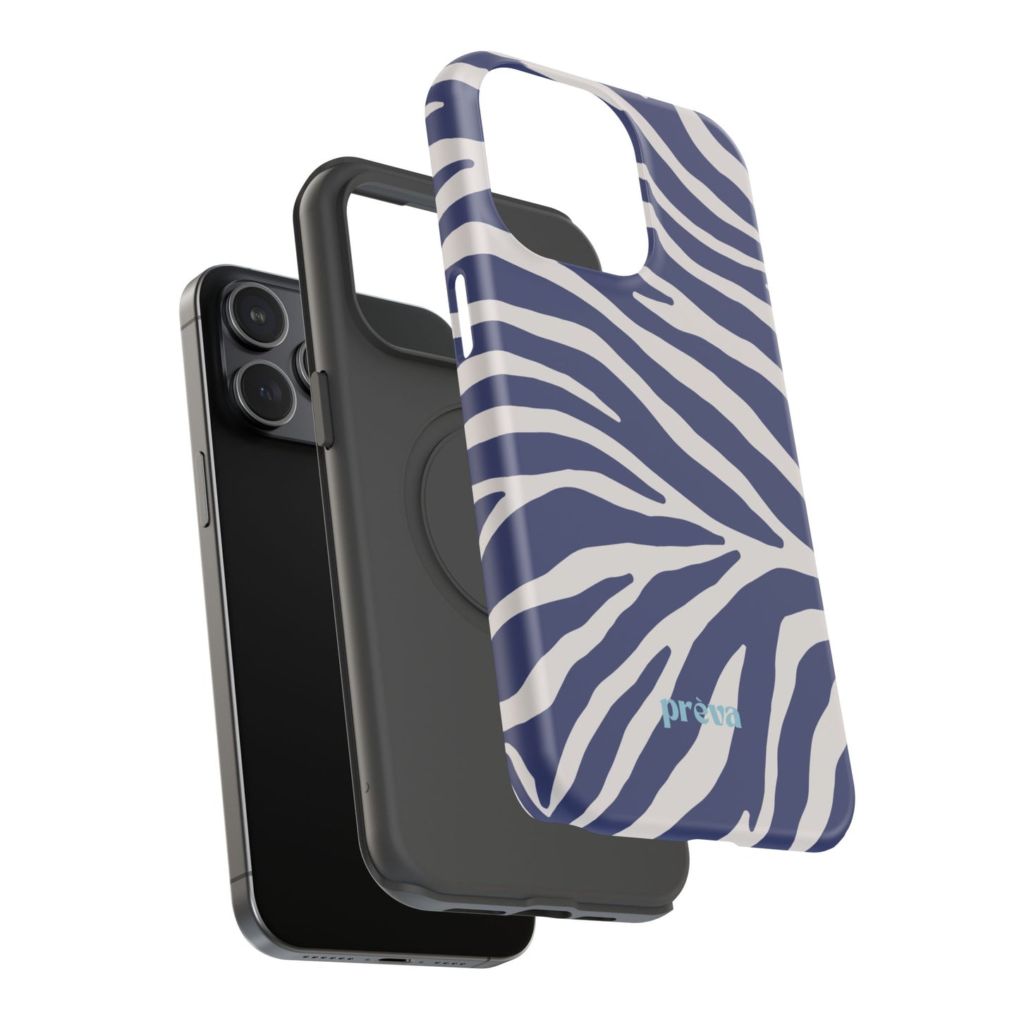 Blue Zebra Phone Case