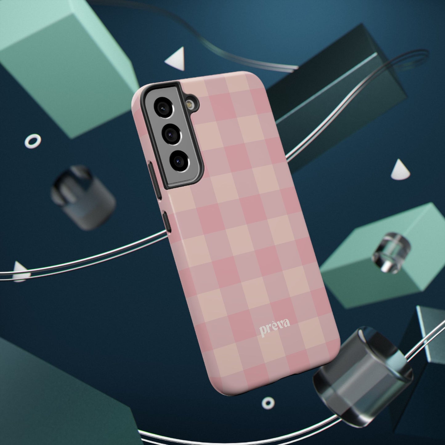 Pink Plaid Phone Case