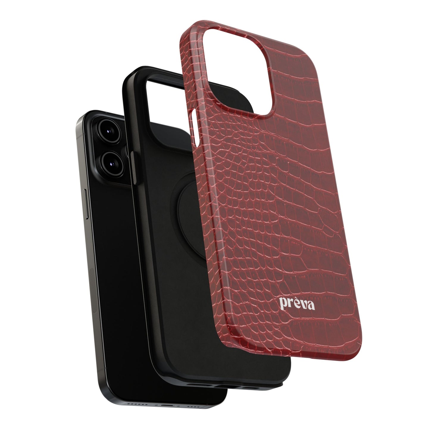 Red Croc Phone Case