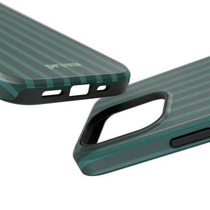 Striped Green Phone Case