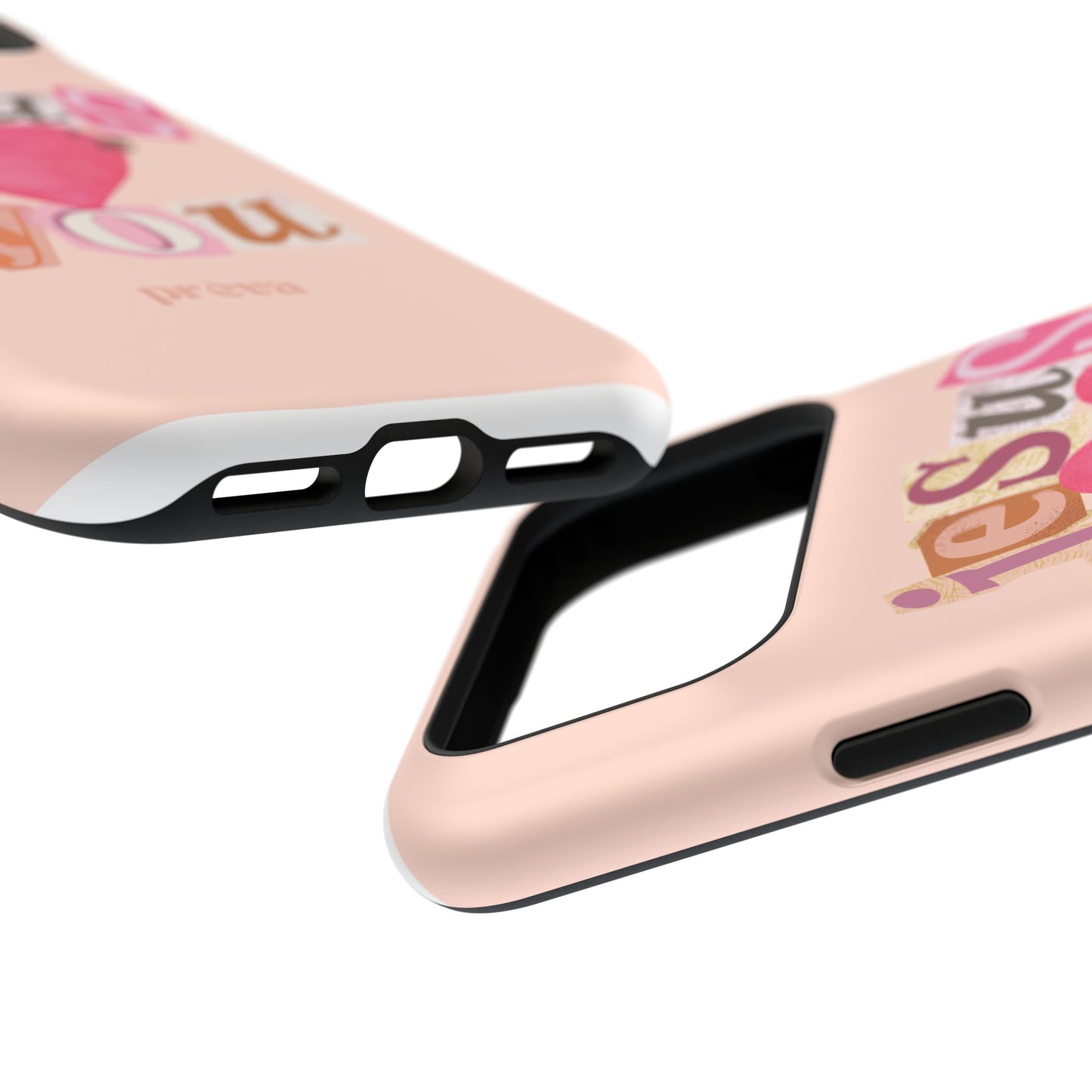 Pink Jesus Loves You Phone Case