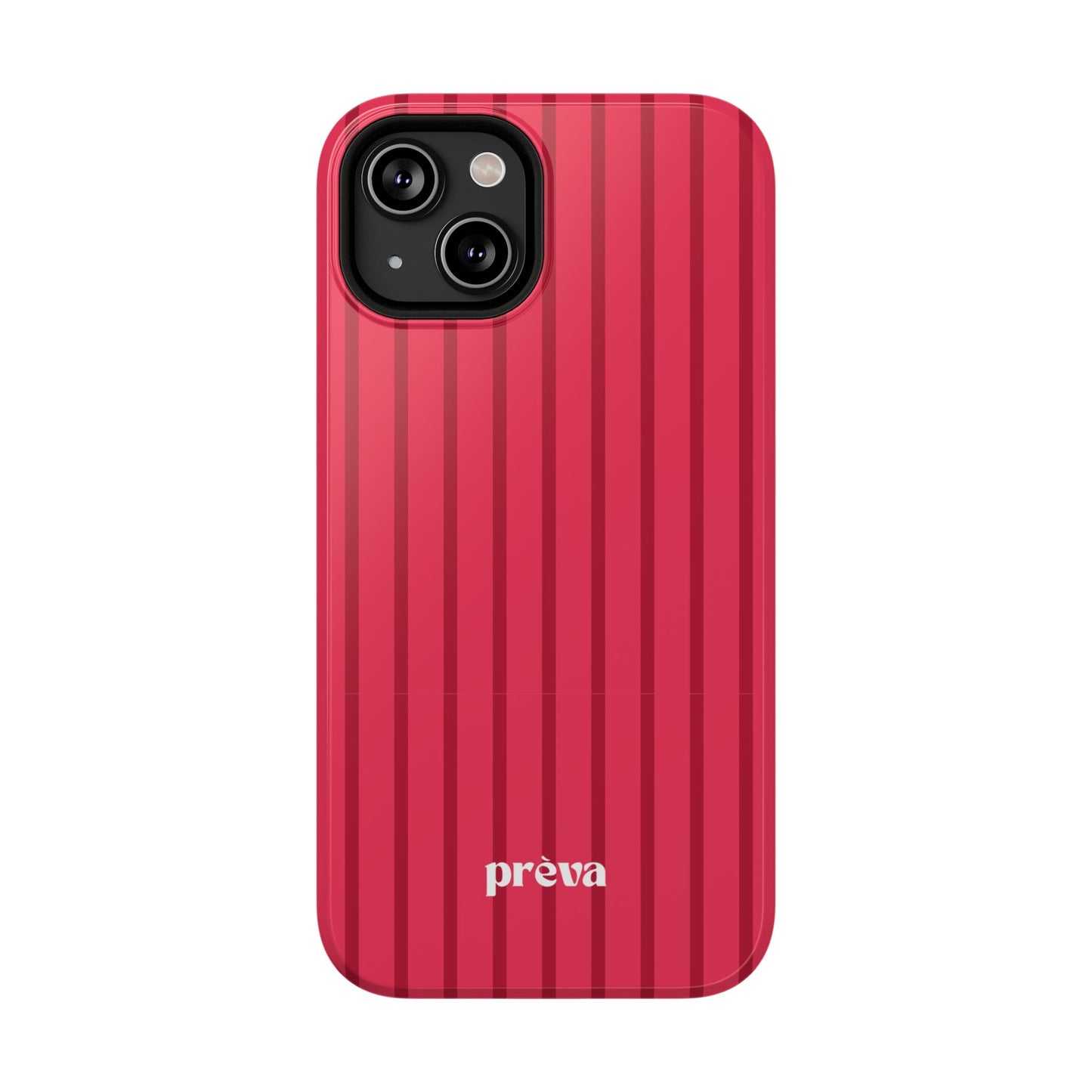 Pinky Red Stripes Phone Case