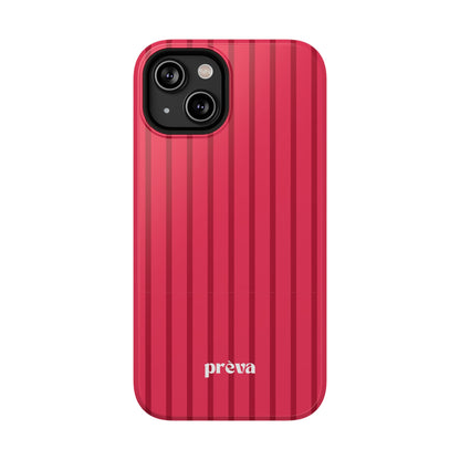 Pinky Red Stripes Phone Case