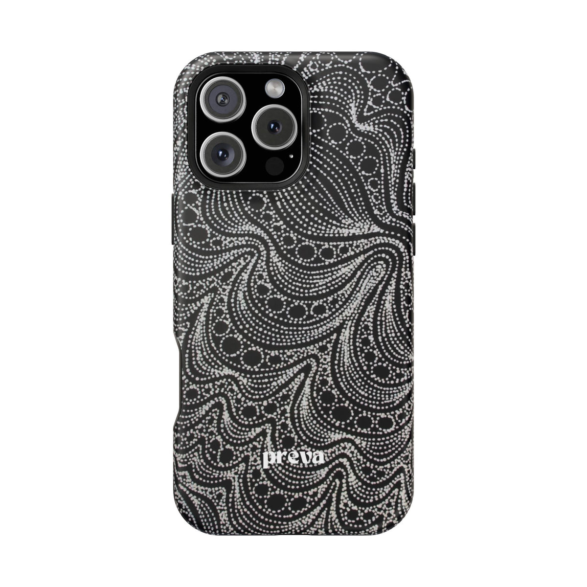 Abstract Midnight Lace Phone Case