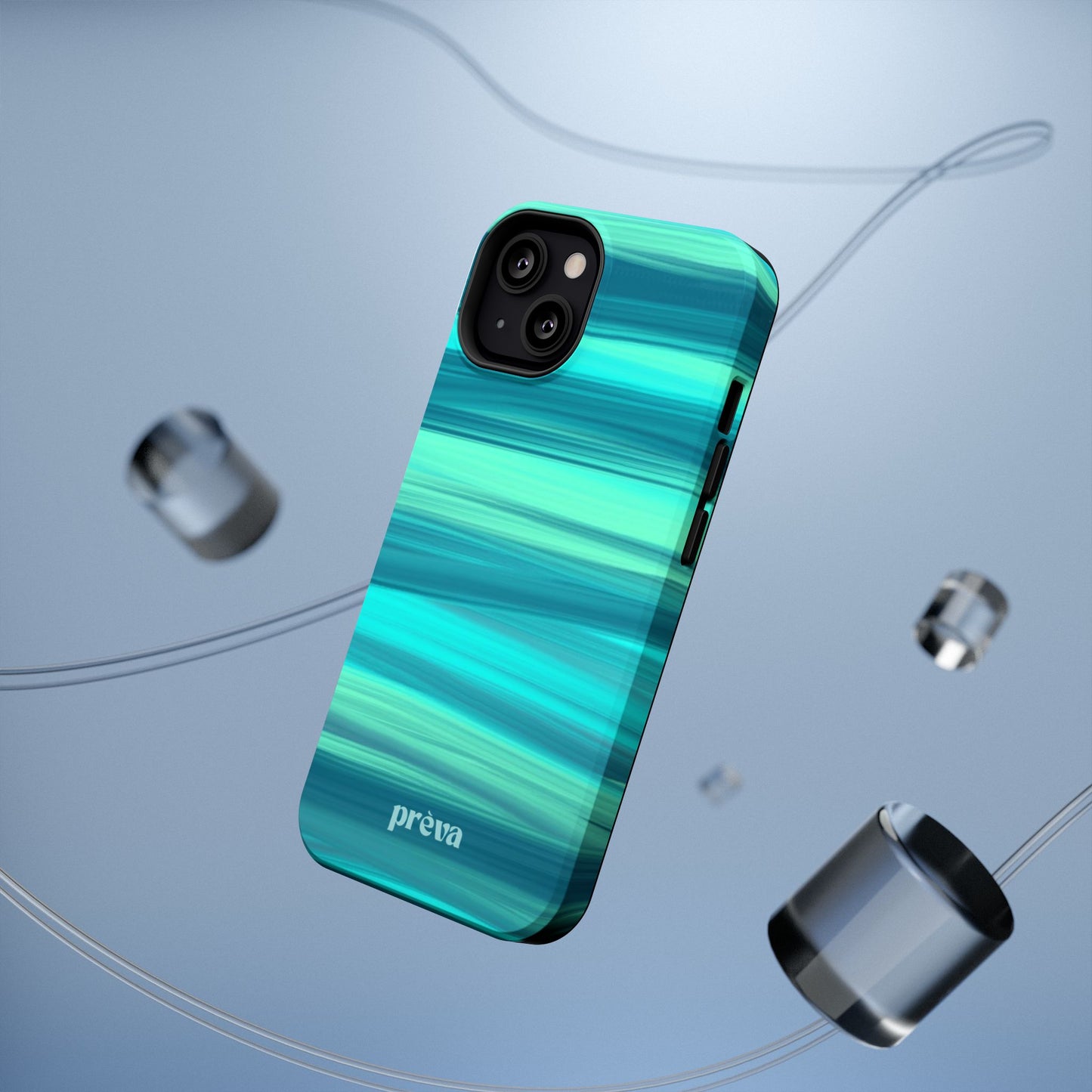 Teal Rift Phone Case