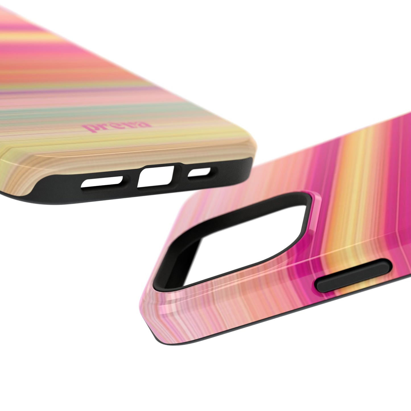 Pastel Stripe Rays Phone Case