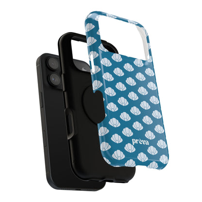 Shellfull teal Phone Case