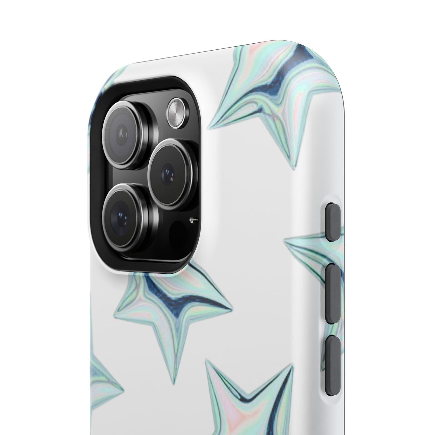 White Starburst Phone Case