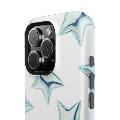 White Starburst Phone Case