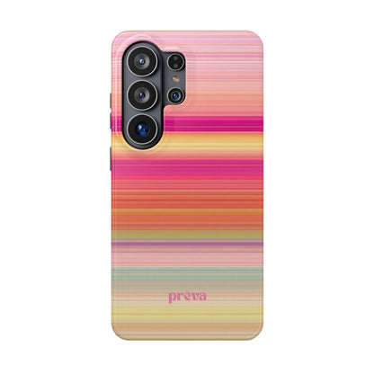 Pastel Stripe Rays Phone Case