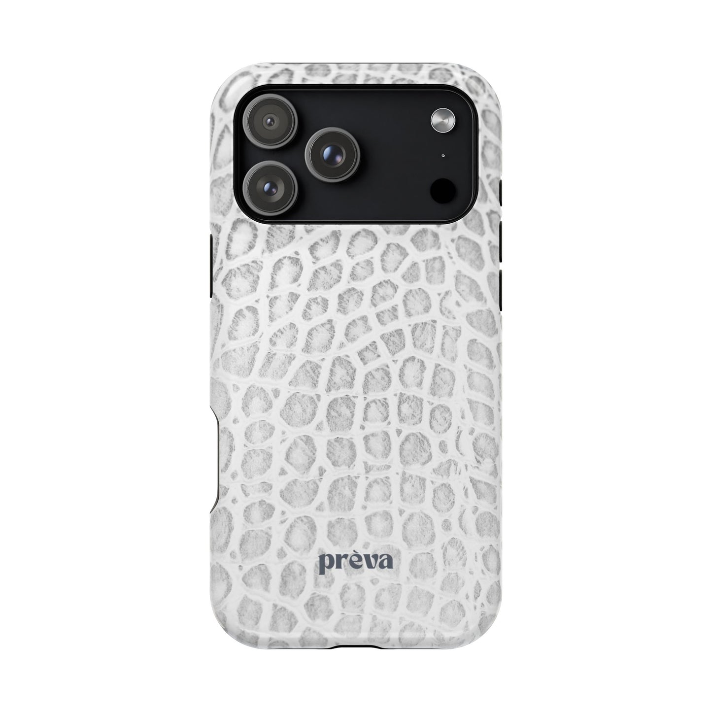 White Snake Phone Case