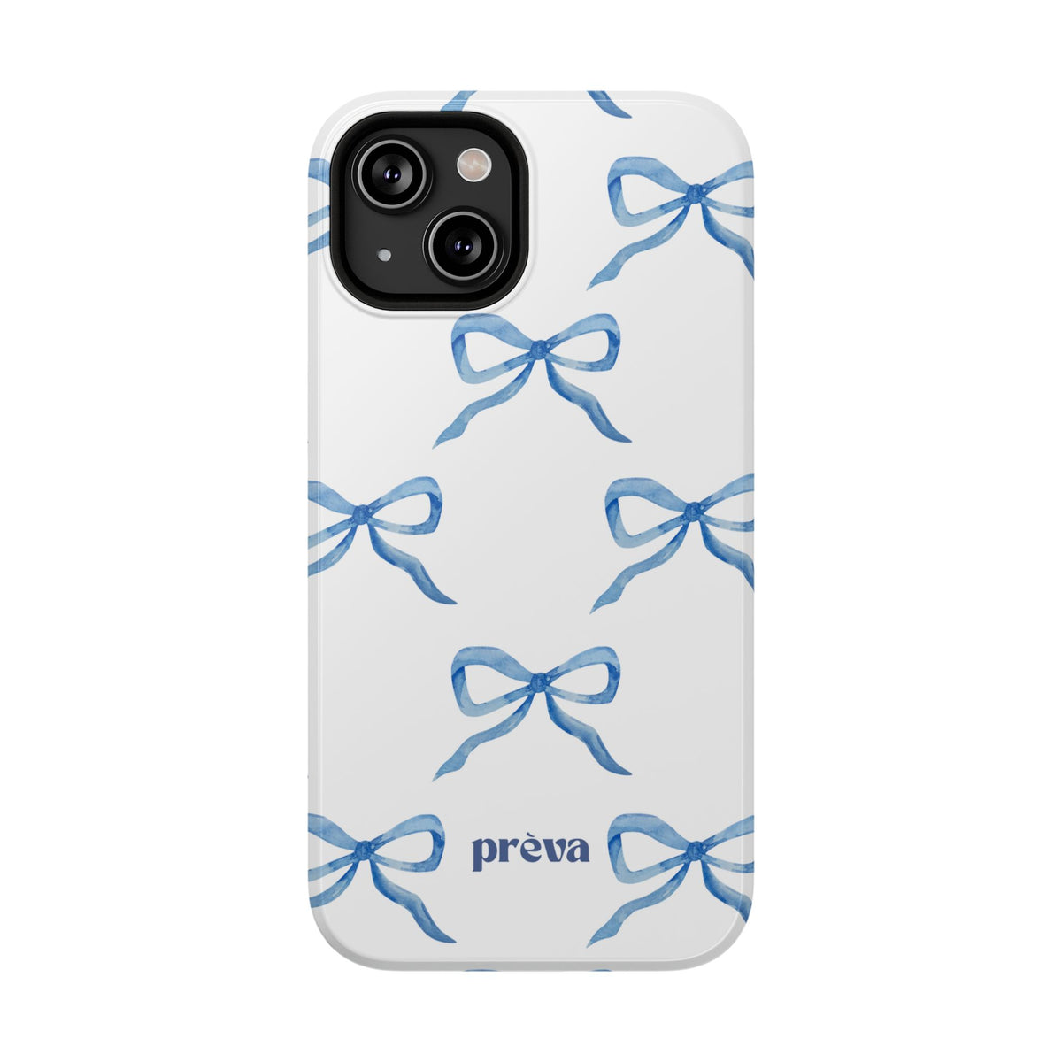 Blue Bow Phone Case