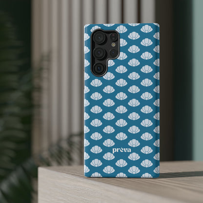 Shellfull teal Phone Case