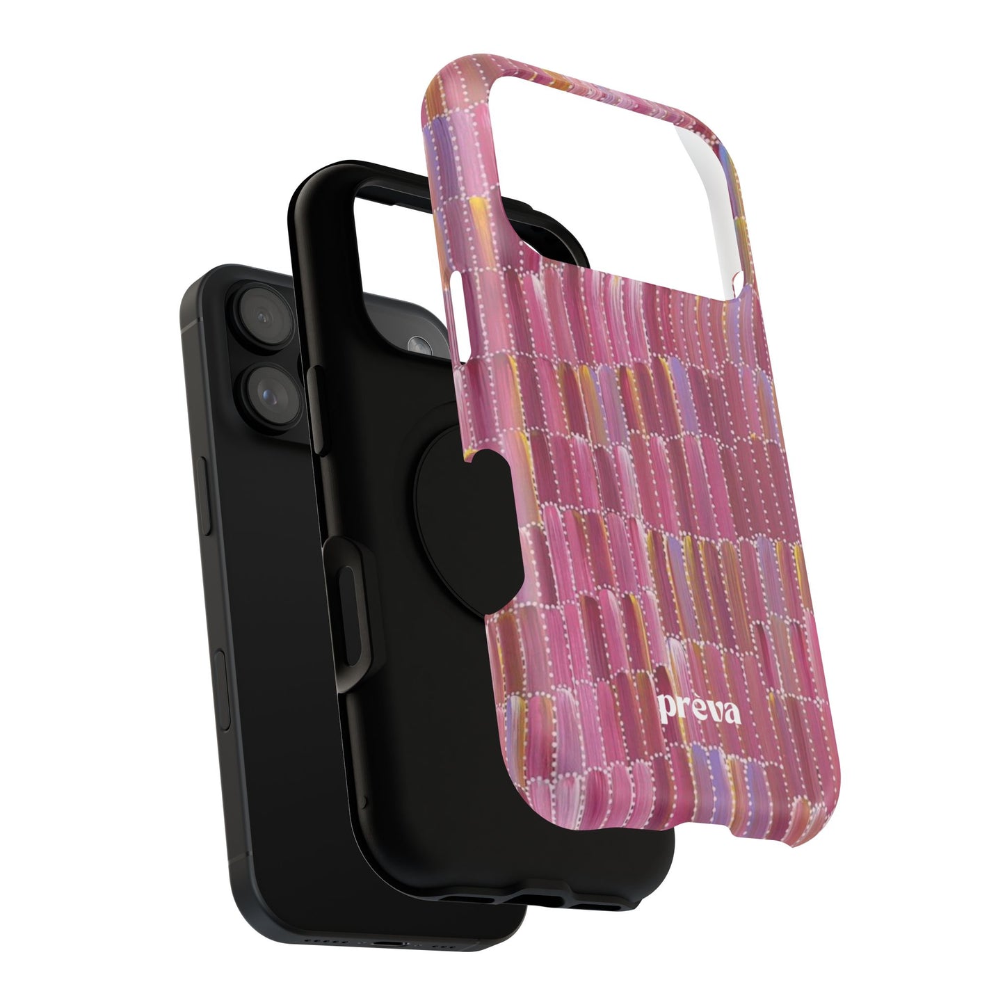 Pink Brushstroke Phone Case