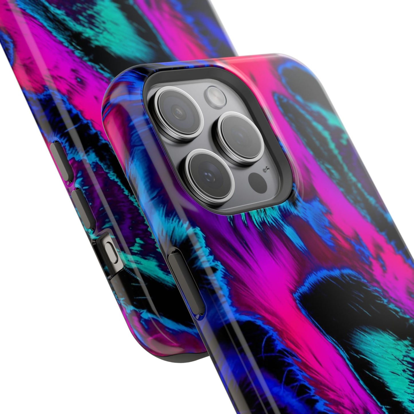 Neon Swirl Phone Case