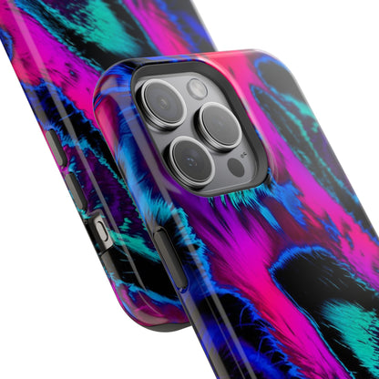 Neon Swirl Phone Case