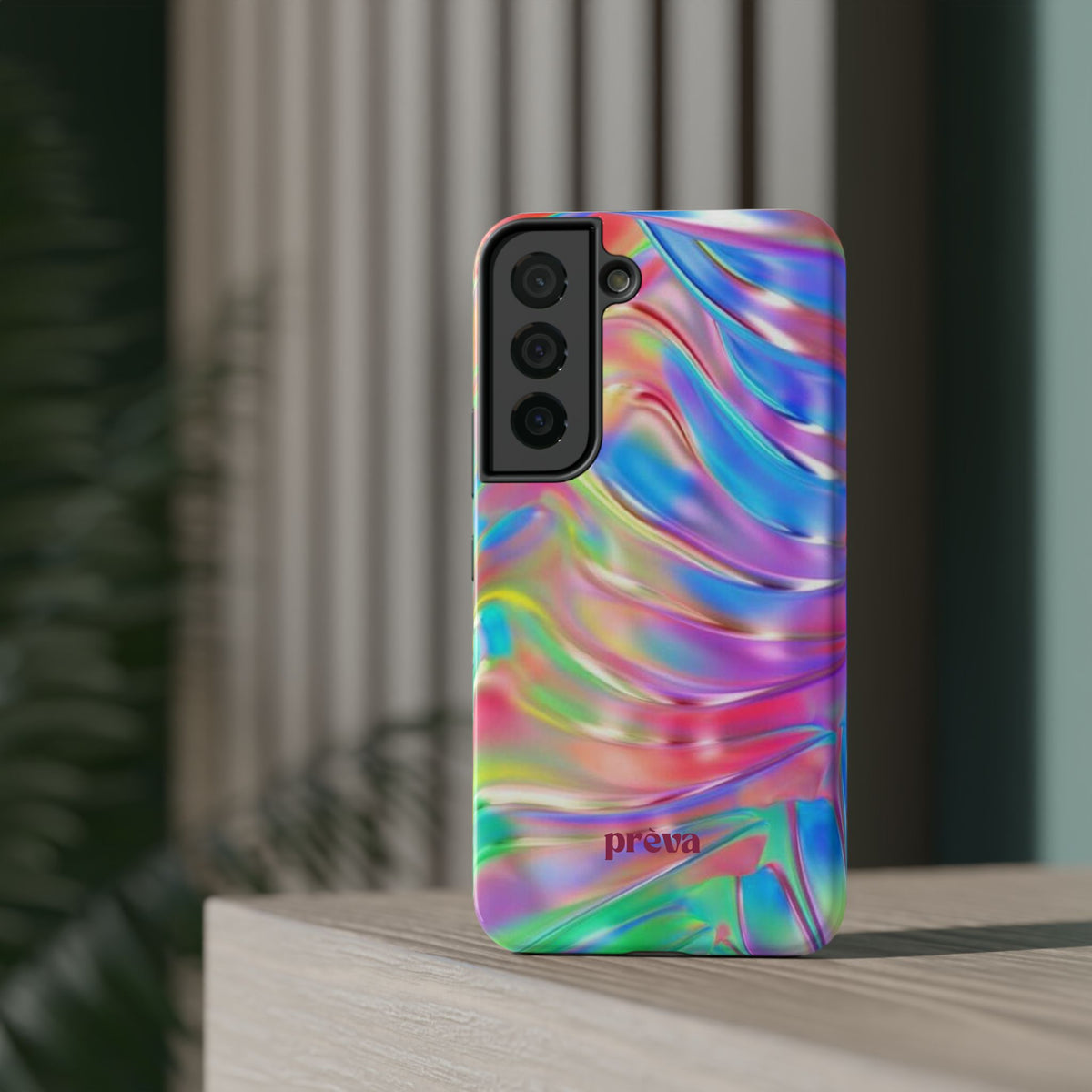 Iridescent Swirl Phone Case