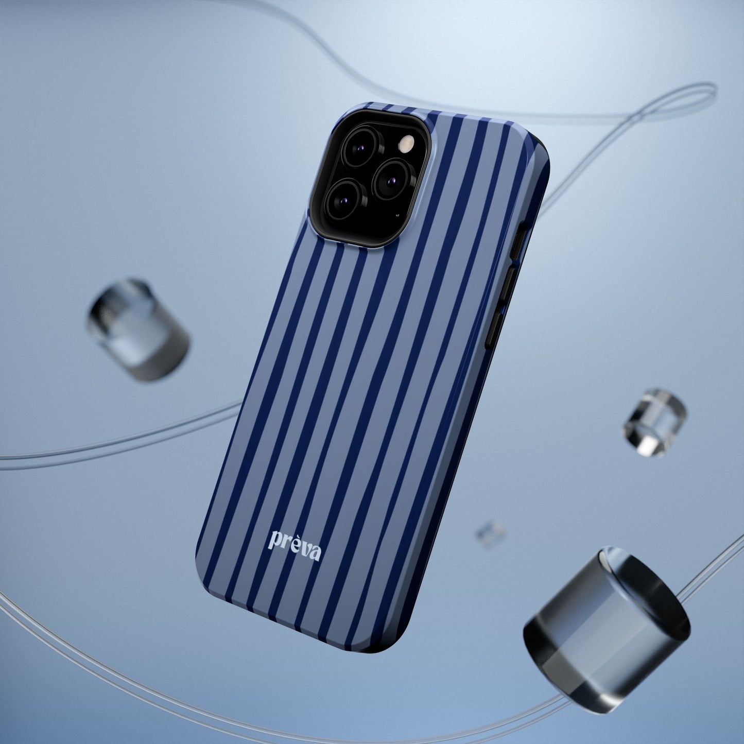 Navy Stripe Phone Case