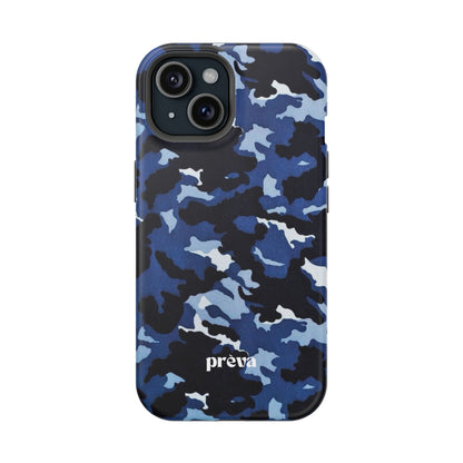 Blue Camo Phone Case