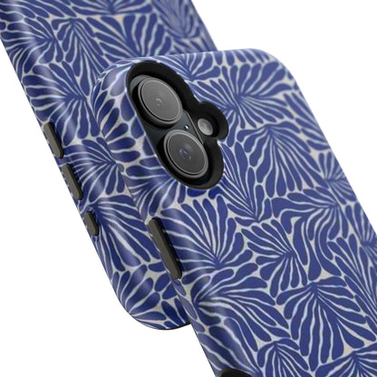 Blue Abstract Greek Phone Case
