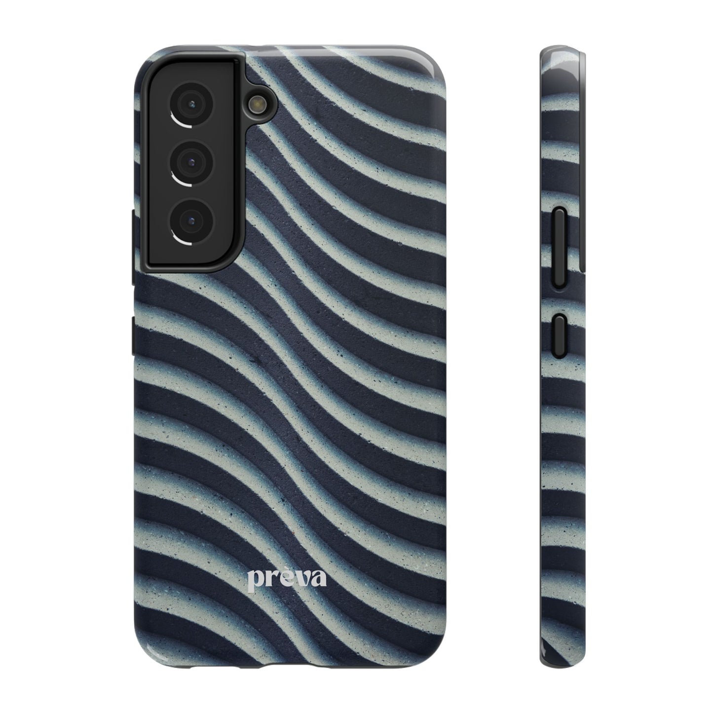 Navy Waves Phone Case