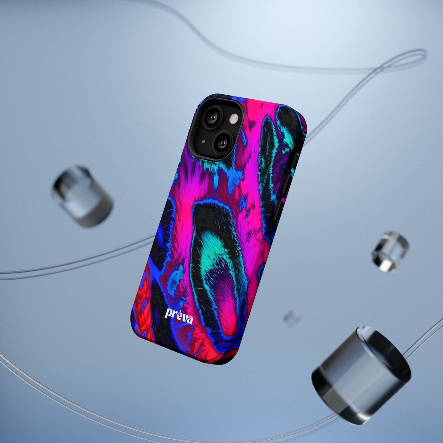 Neon Swirl Phone Case