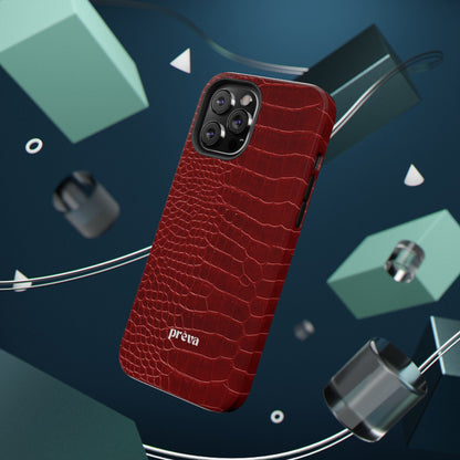Red Croc Phone Case