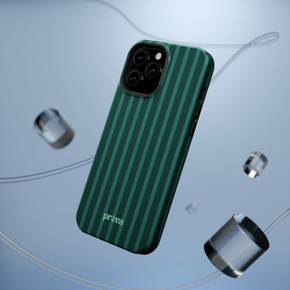 Striped Green Phone Case
