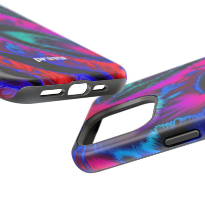 Neon Swirl Phone Case