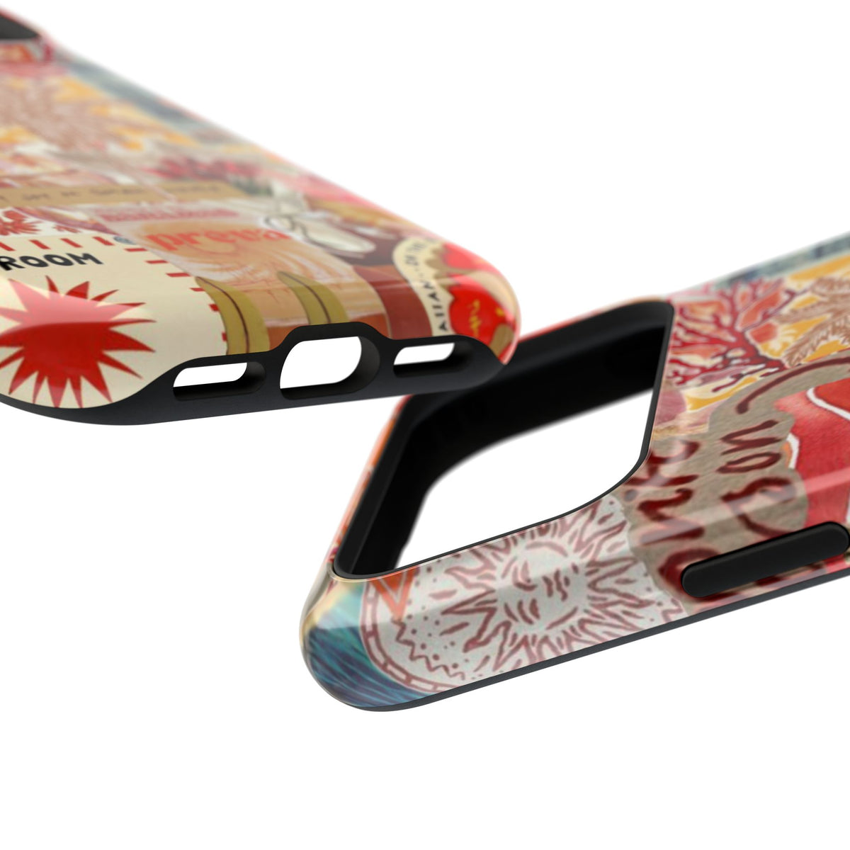 Vintage Floral Collage Phone Case