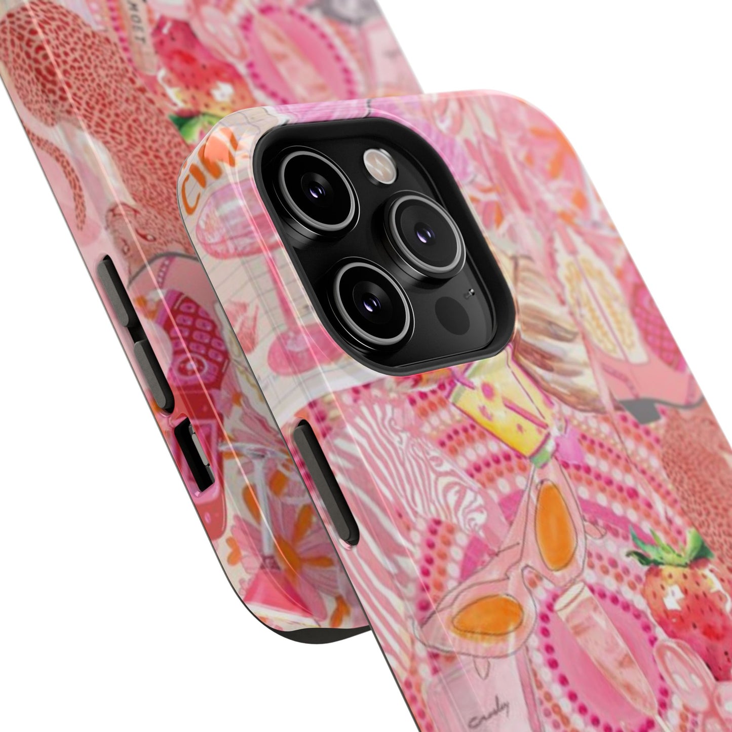 Pink Collage Phone Case