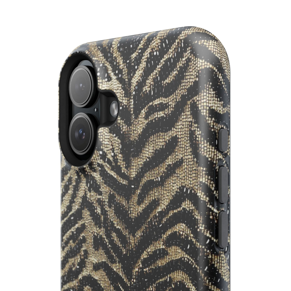 Phone Case — Impact‑Resistant Tiger Print Rug Texture