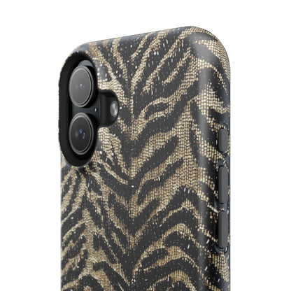 Phone Case — Impact‑Resistant Tiger Print Rug Texture