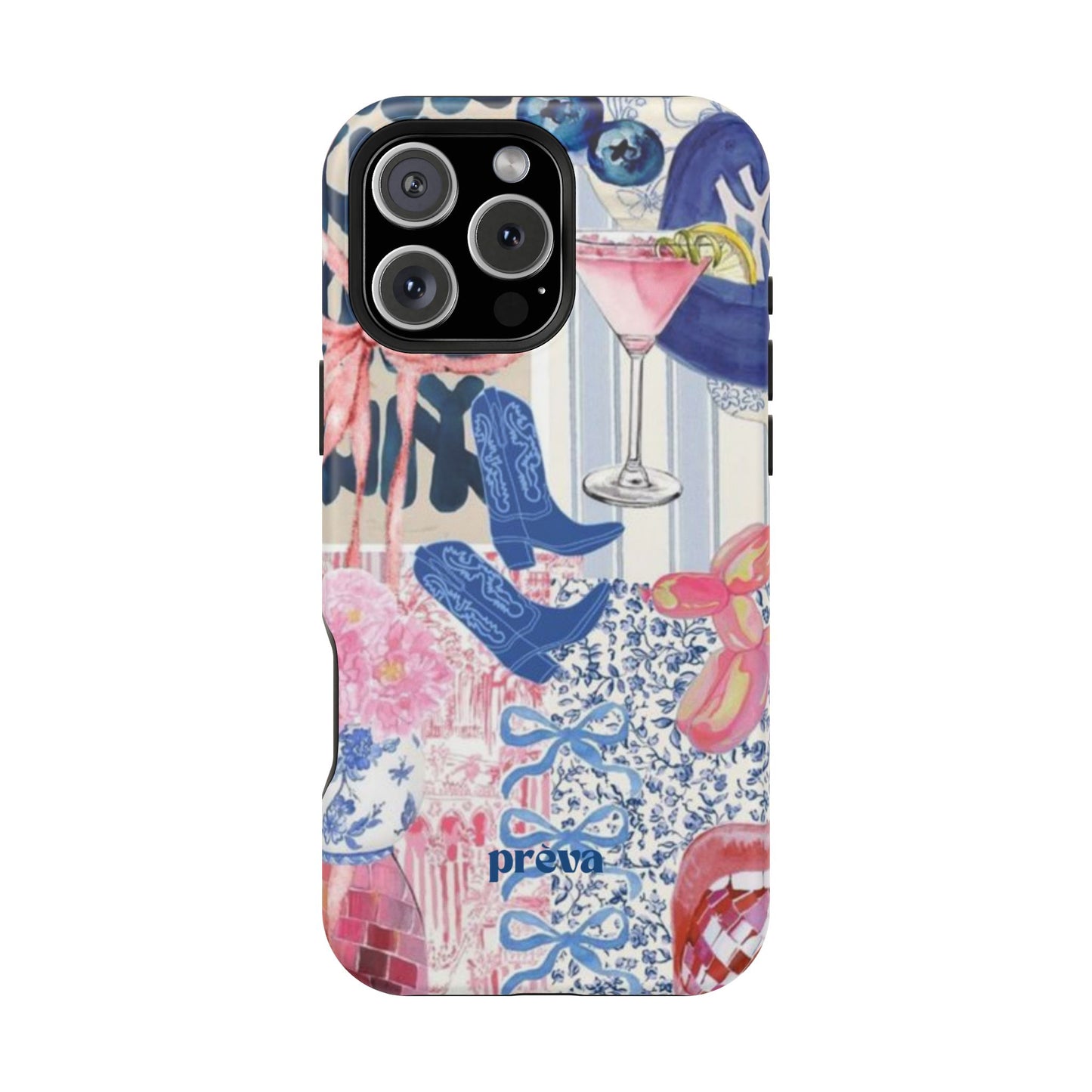 Boot Down Collage Phone Case