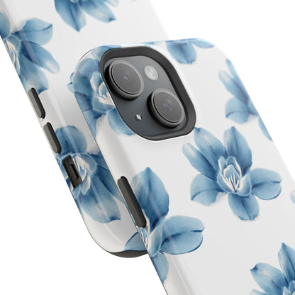 Blue Flowers Phone Case