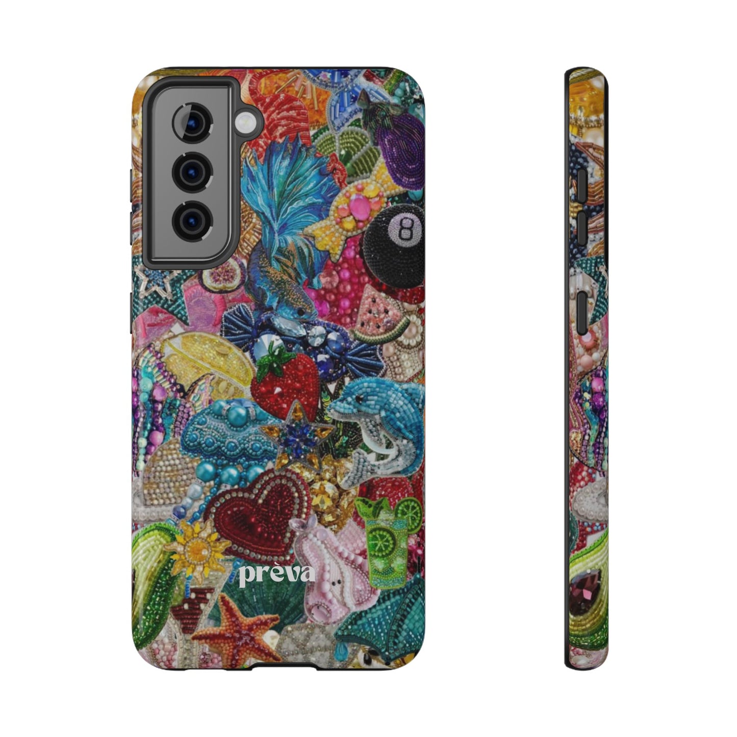 Colorful Rhinestone Phone Case