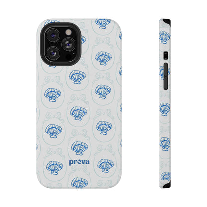 Fancy Teal Shell Phone Case