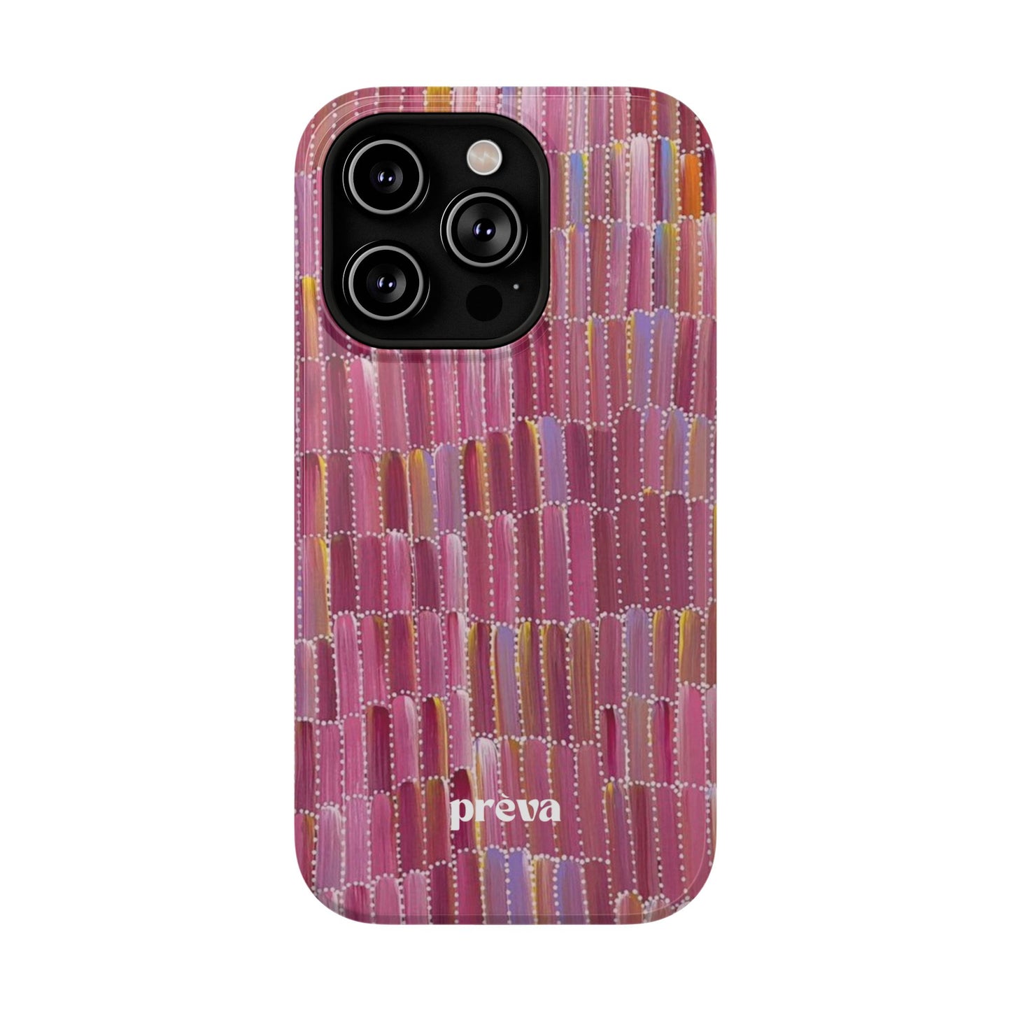 Pink Brushstroke Phone Case