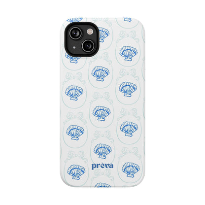 Fancy Teal Shell Phone Case
