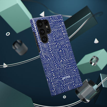 Blue Abstract Greek Phone Case