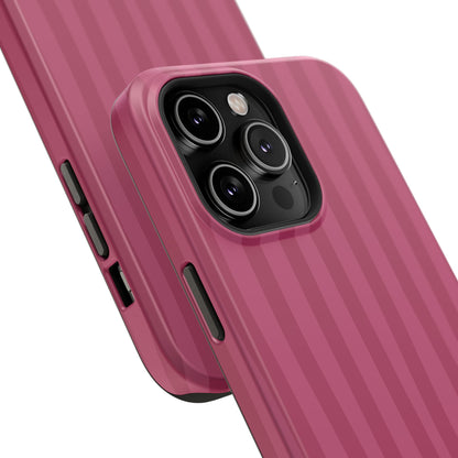 Magenta Stripes Phone Case