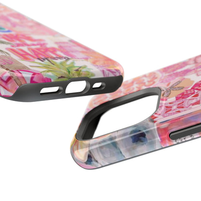 Pink Tropical Collage Phone Case
