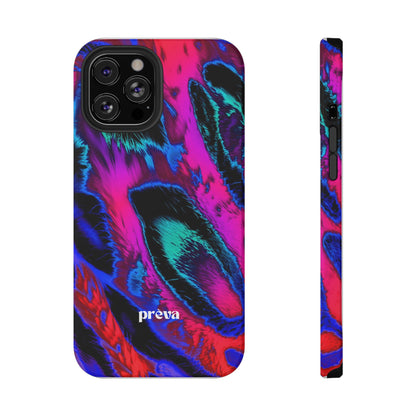 Neon Swirl Phone Case