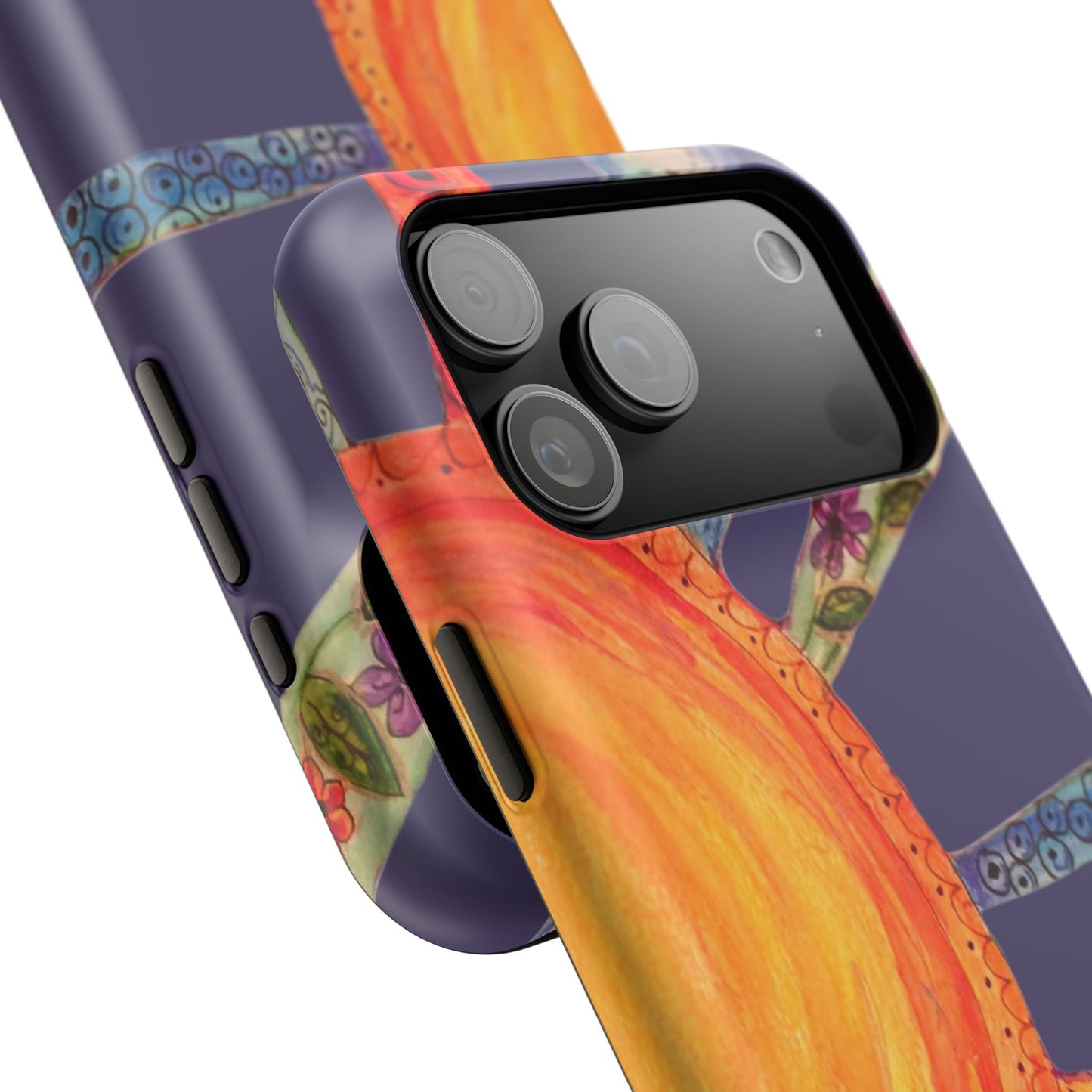 Purple Cancun Sun Phone Case