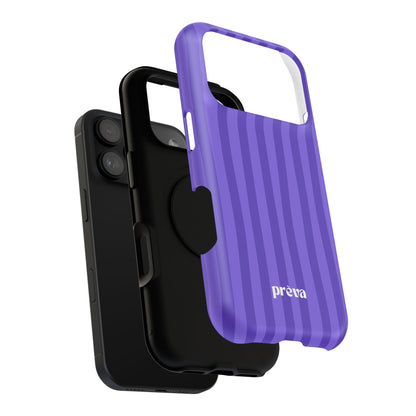 Dark Purple Stripes Phone Case