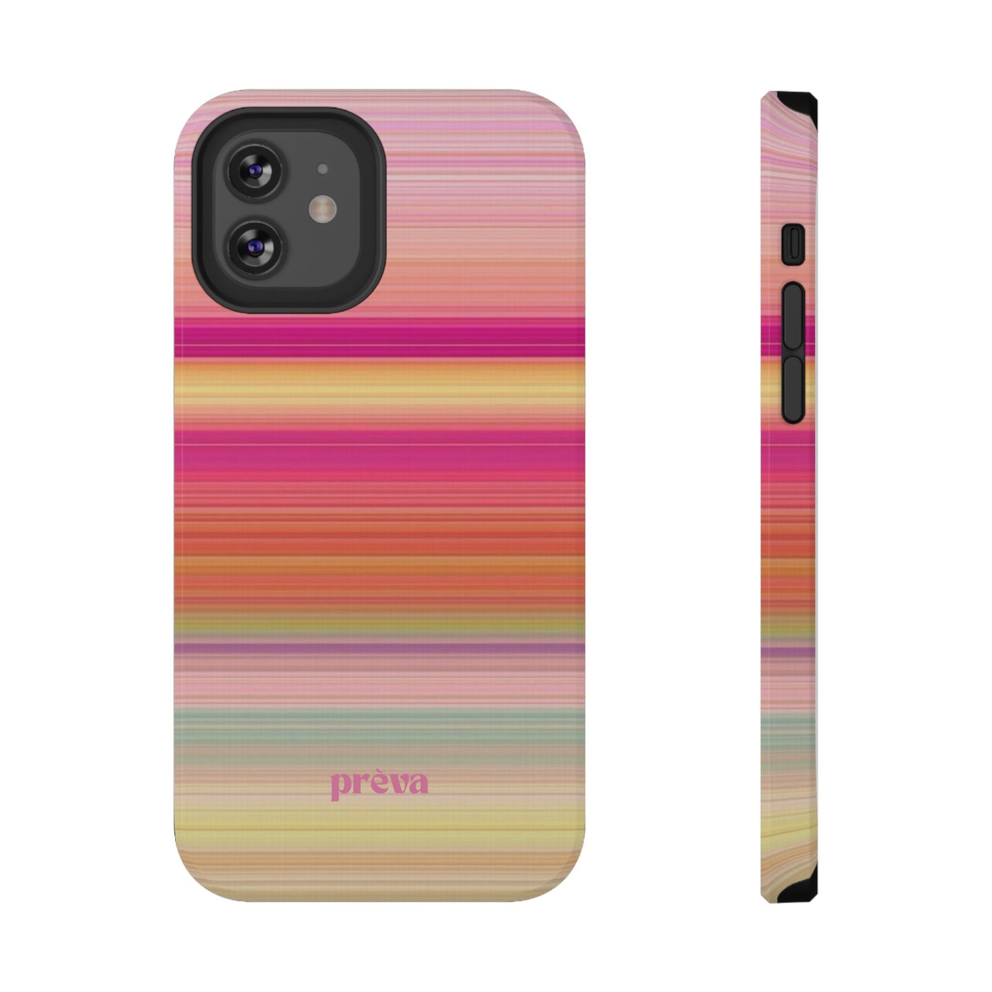 Pastel Stripe Rays Phone Case