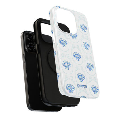 Fancy Teal Shell Phone Case