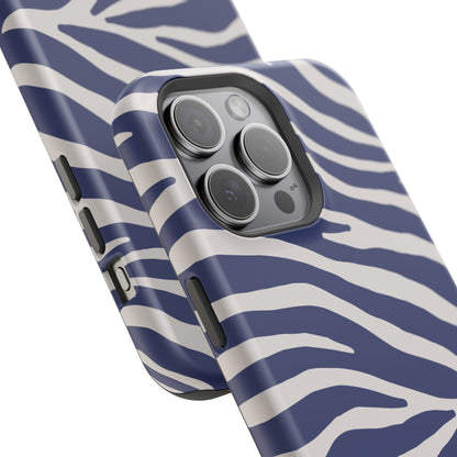 Blue Zebra Phone Case